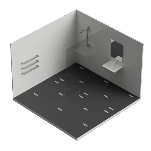 bathroom collection floor insulation